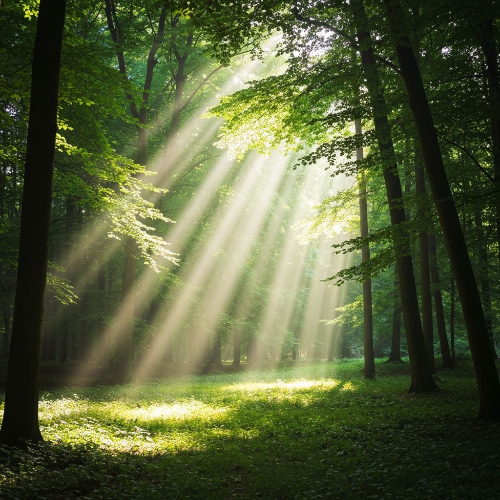 Natural landscape representing wellness concepts