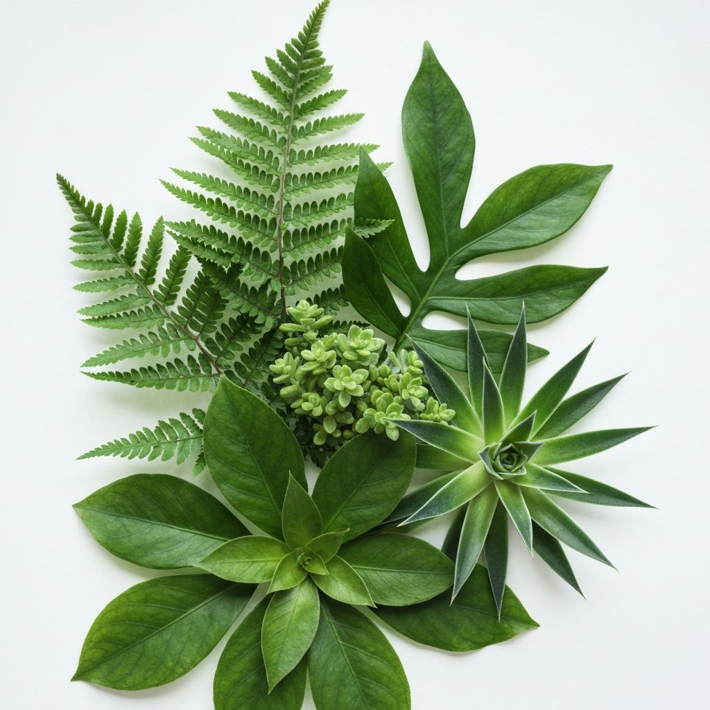 Natural elements from various regions